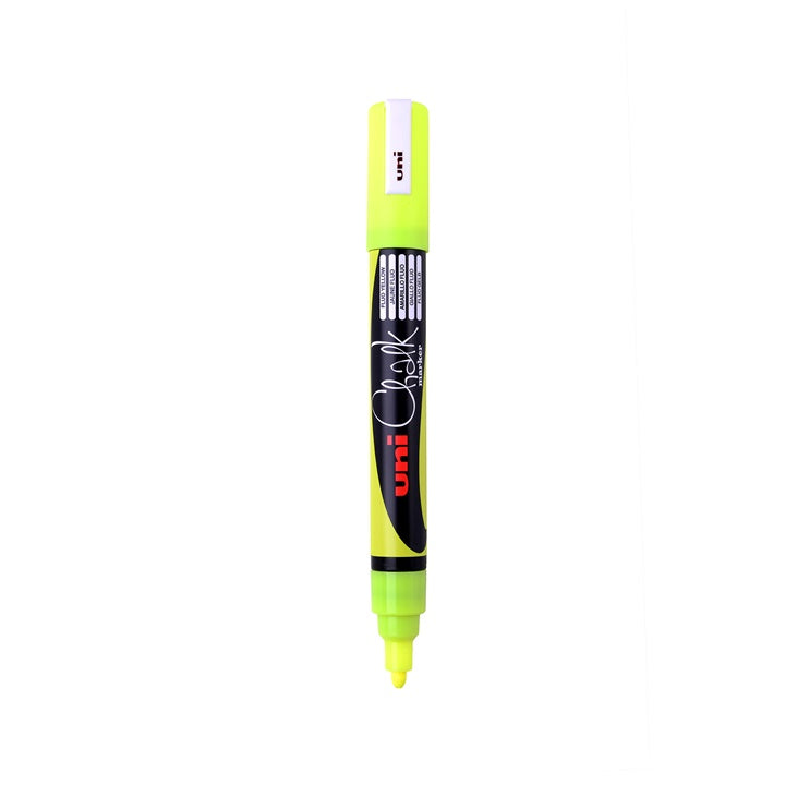 Μαρκαδόρος κιμωλίας UNI POSCA PWE-5M 1.8 - 2.5 MM – fluo κίτρινο