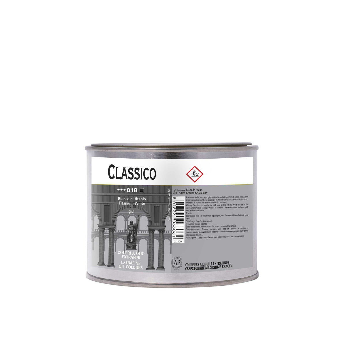 Λάδι Maimeri Classico - 500 ml | διαλέξτε απόχρωση – Λευκό Τιτανίου