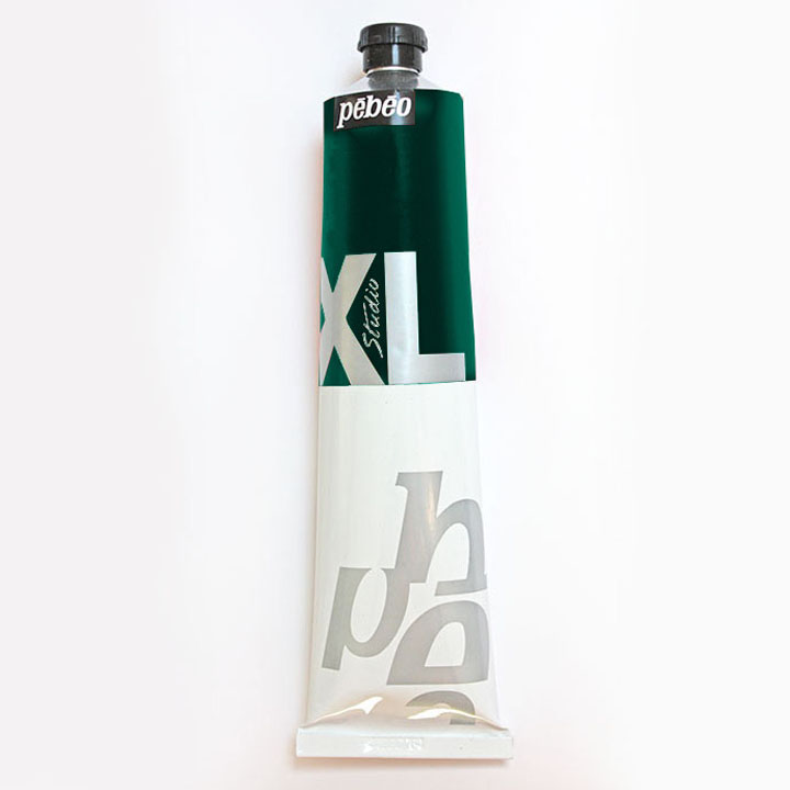 Λαδι Studio XL - 200ml | διάφορα χρώματα - Πράσινο σμαραγδί φθαλοκυανίνης