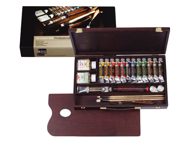 Λαδια ζωγραφικης Rembrandt box professional