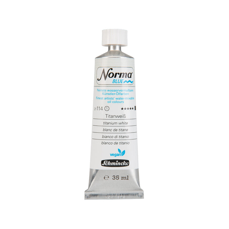 Λαδομπογιές Schmincke Norma Blue 35 ml – 114 Λευκό τιτανίου