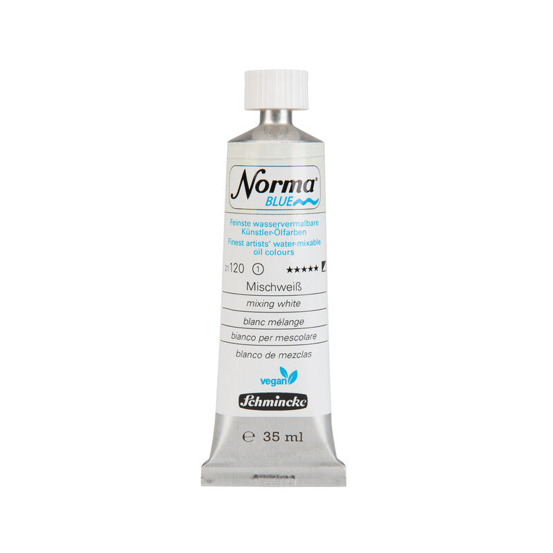 Λαδομπογιές Schmincke Norma Blue 35 ml – 120 Λευκό ανάμειξης
