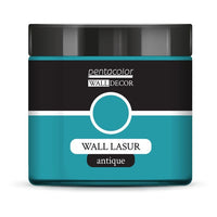 Διακόσμηση τοίχου Antique Effect Wall Glaze – Πατίνα μπλε
