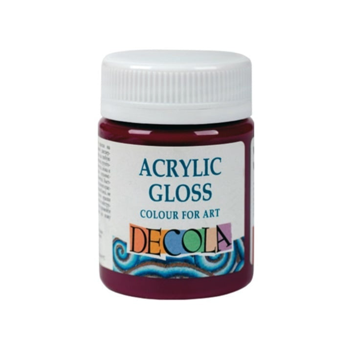 Aκρυλικό χρώμα γυαλιστερό Decola 56 ml – Brown Light