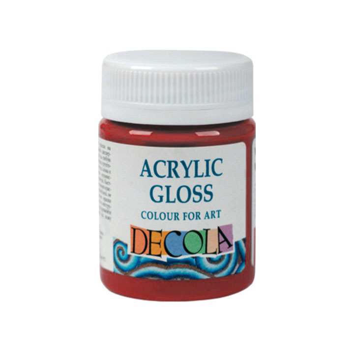 Aκρυλικό χρώμα γυαλιστερό Decola 56 ml – Κοραλί