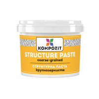 Λευκή χονδρόκοκκη πάστα διάρθρωσης από την Kompozit | Διάφοροι τόμοι