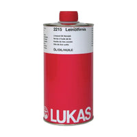 Λινέλαιο με στεγνωτικό LUKAS για λαδομπογιές 1000 ml