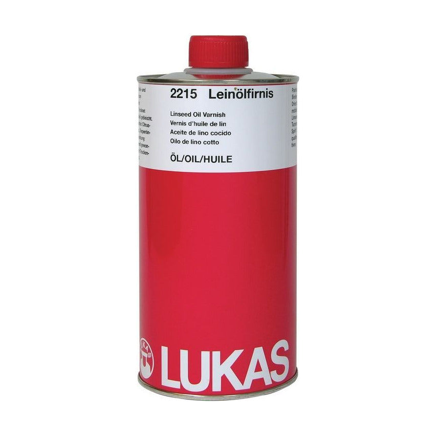 Λινέλαιο με στεγνωτικό LUKAS για λαδομπογιές 1000 ml