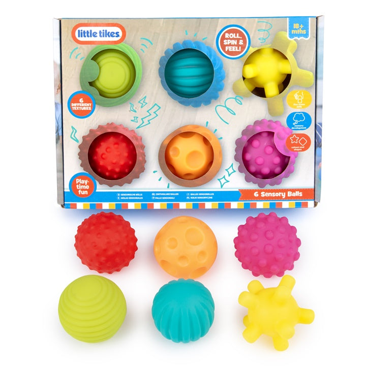 LITTLE TIKES Μπαλάκια αισθητήρων 6 τεμ.