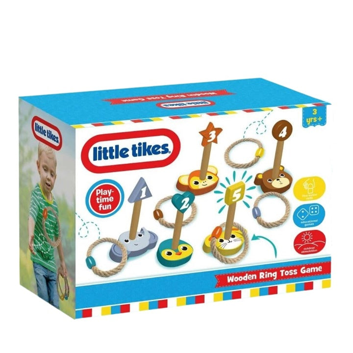 LITTLE TIKES ξύλινο παιχνίδι ρίψης δαχτυλιδιών