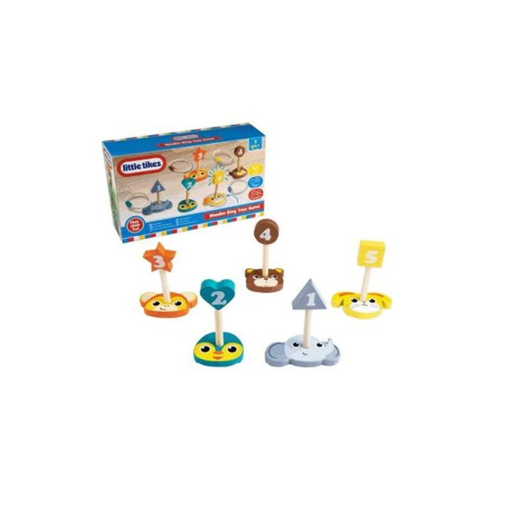 LITTLE TIKES ξύλινο παιχνίδι ρίψης δαχτυλιδιών