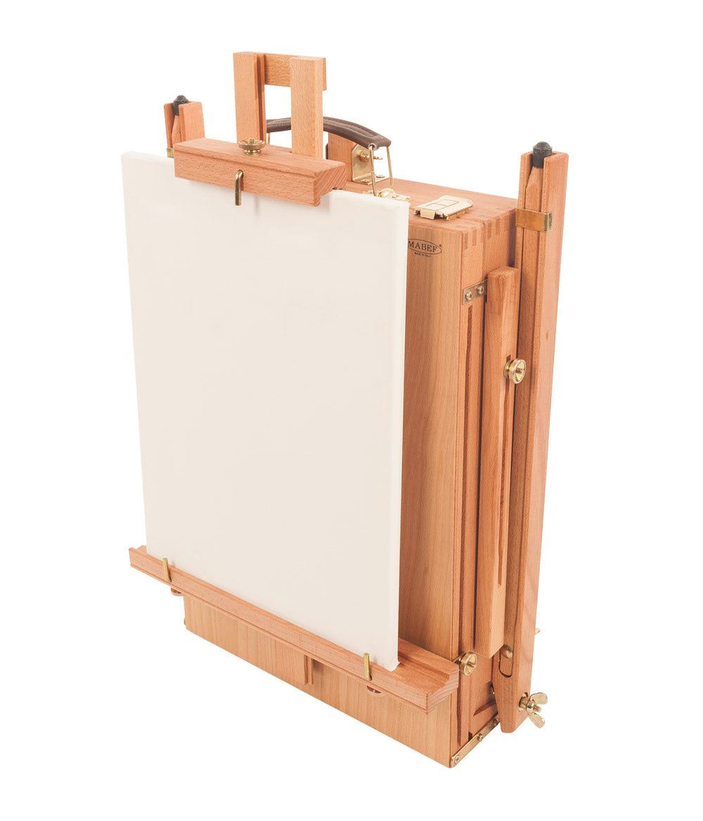 Mabef βαλιτσάκι καβαλέτο ζωγραφικής από ξύλο οξιάς
