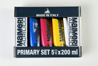 Maimeri Acrilico σετ ακρυλικών χρωμάτων Primary 200 ml