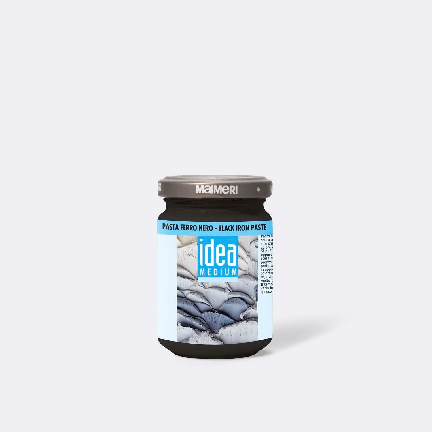 Maimeri ακρυλική μαύρη πάστα Black Iron Paste 125 ml