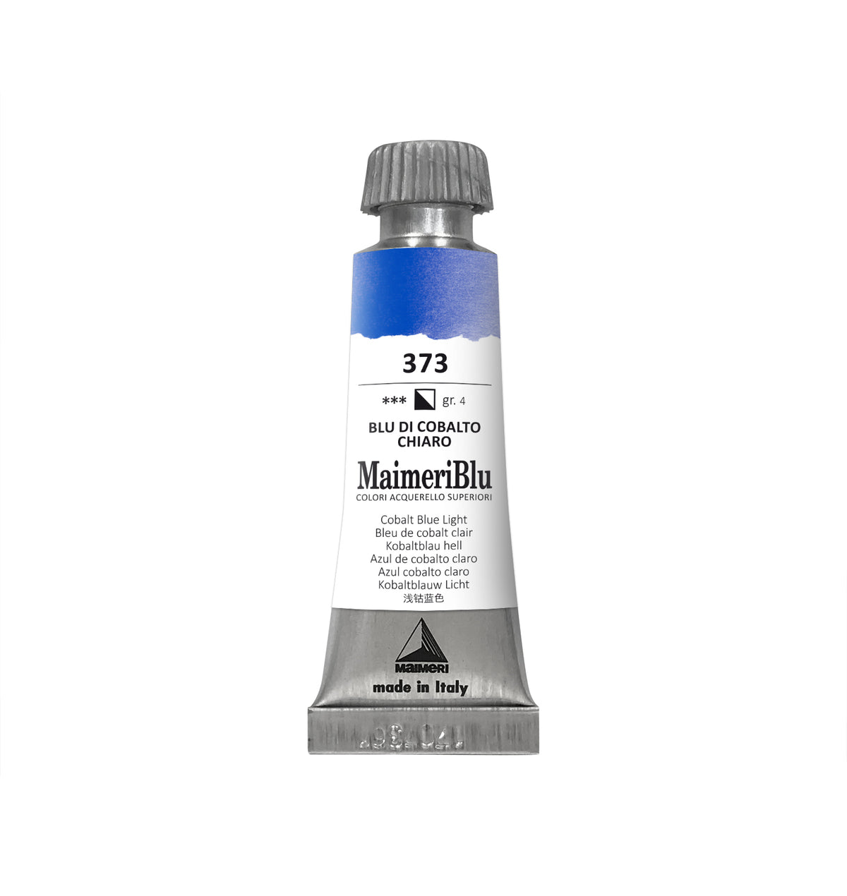 Επαγγελματική ακουαρέλα MAIMERI Maimeri Blu 12 ml – Μπλε Κοβαλτίου Ανοιχτό