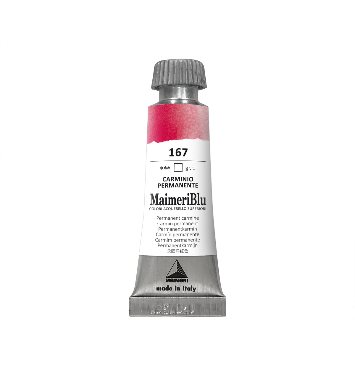 Επαγγελματική ακουαρέλα MAIMERI Maimeri Blu 12 ml – Μόνιμο Καρμίνιο