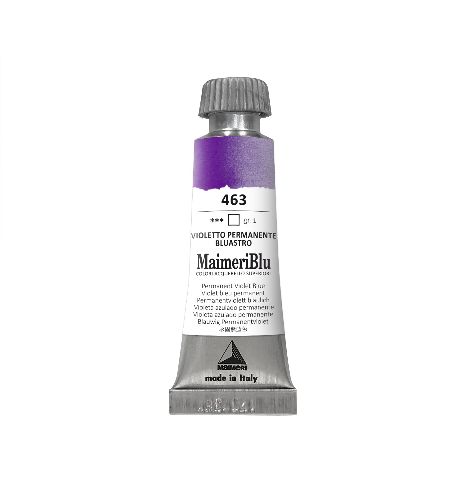 Επαγγελματική ακουαρέλα MAIMERI Maimeri Blu 12 ml – Μόνιμο Βιολετί Μπλε