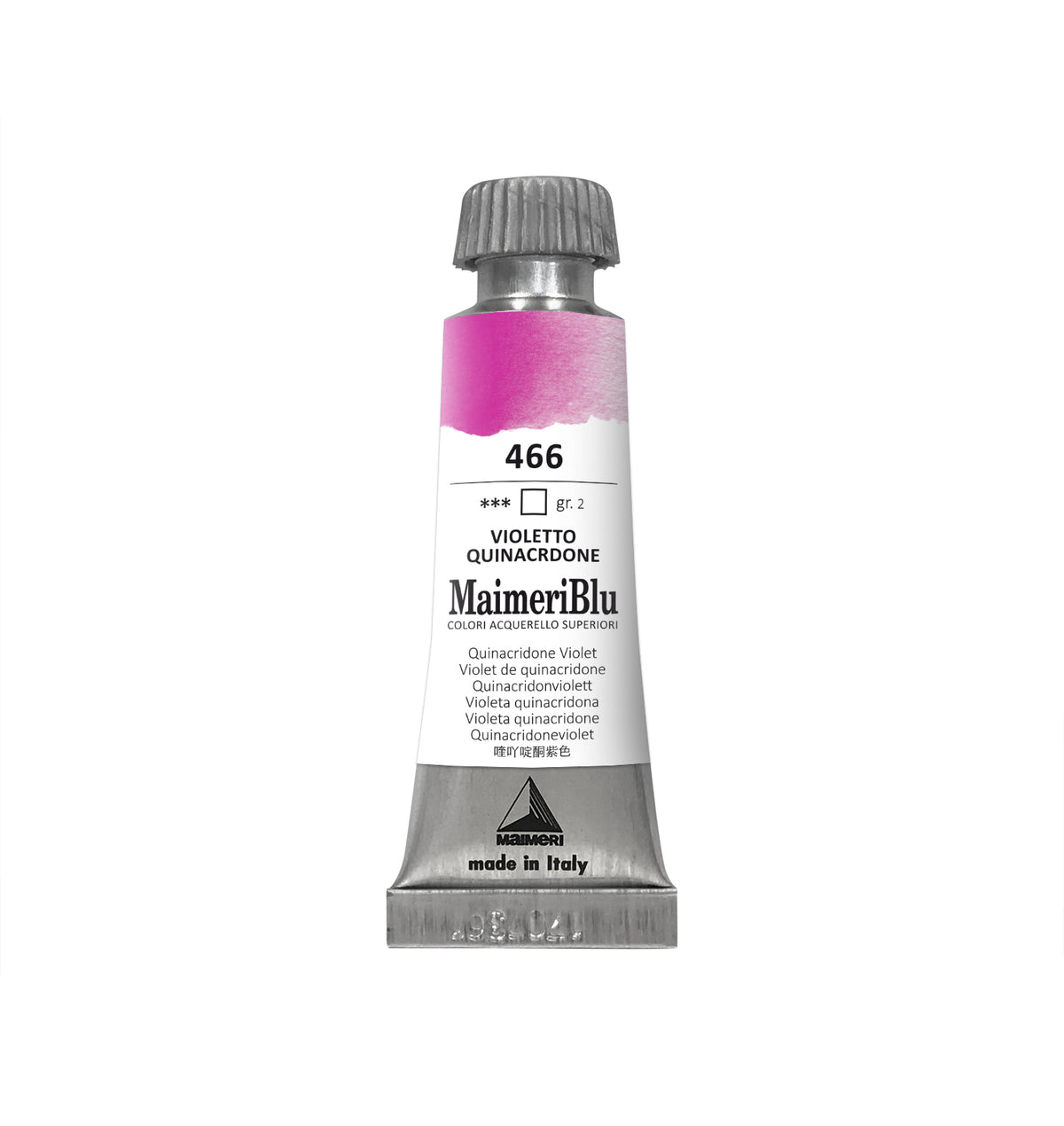 Επαγγελματική ακουαρέλα MAIMERI Maimeri Blu 12 ml – Βιολετί Κινακριδόνης