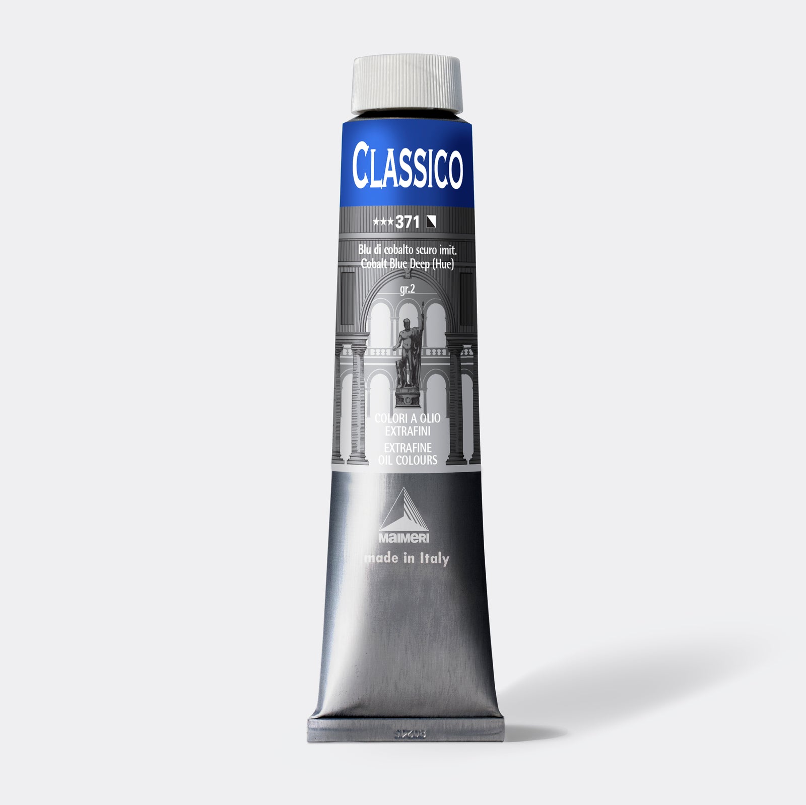 Εξαιρετικό λαδομπογιά Maimeri Classico 200 ml – Μπλε Κοβαλτίου Βαθύ (Απόχρωση)