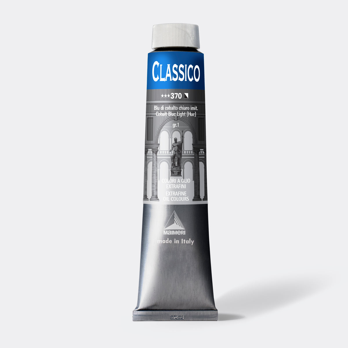 Εξαιρετικό λαδομπογιά Maimeri Classico 200 ml – Μπλε Κοβαλτίου Ανοιχτό Hue