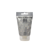 Διακοσμητικά ακρυλικά χρώματα MAIMERI Idea Decor 110 ml – Ασημί