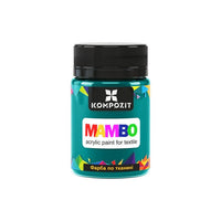 MAMBO Ακρυλική μπογιά για υφάσματα και δέρμα 50ml | Διάφορες αποχρώσεις