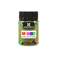 MAMBO Ακρυλική μπογιά για υφάσματα και δέρμα 50ml | Διάφορες αποχρώσεις