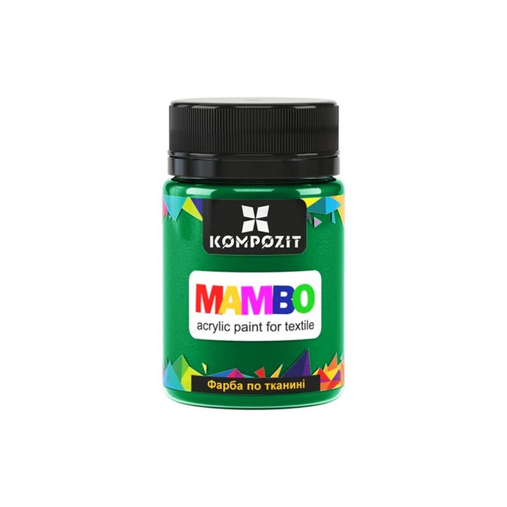MAMBO Ακρυλική μπογιά για υφάσματα και δέρμα 50ml | Διάφορες αποχρώσεις