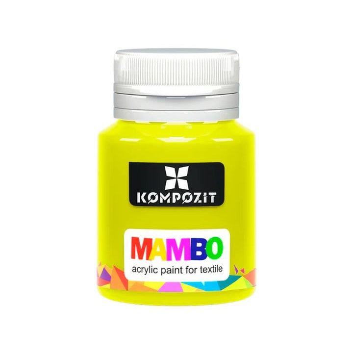 MAMBO Ακρυλικό χρώμα για υφάσματα και δέρμα 20 ml | Διάφορες αποχρώσεις