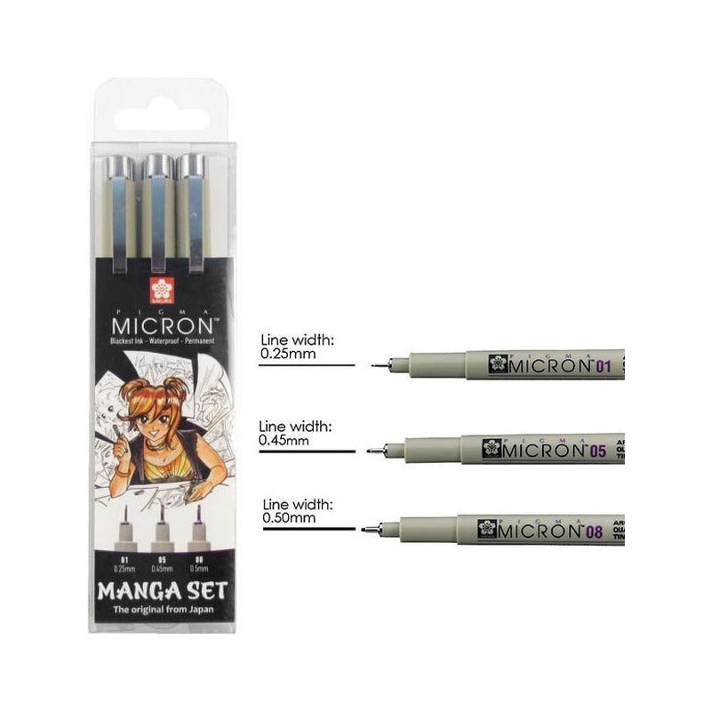 Μαρκαδόροι ακουαρέλας με πινέλο SAKURA Koi Coloring Brush Manga