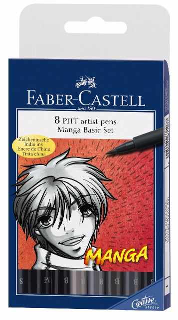 Μαρκαδοροι Art Pen PITT Manga σετ