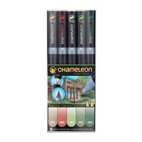 Μαρκαδοροι Chameleon Nature Tones- 5 κομμάτια