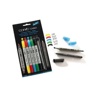 Μαρκαδοροι COPIC Ciao Bright Tones - σετ 5+1