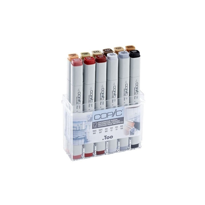 Μαρκαδοροι COPIC Classic Architecture Colours - σετ 12 τεμ