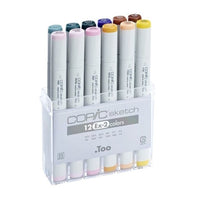 Μαρκαδόροι COPIC Sketch Ex-2 - σετ 12 τεμ