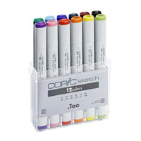 Μαρκαδόροι COPIC Sketch - σετ 12 τεμ