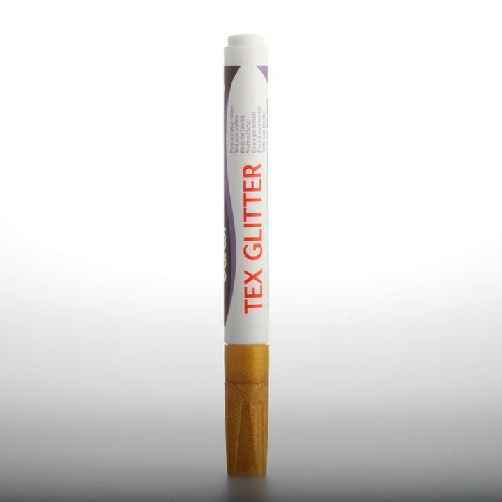μαρκαδοροι για υφασμα DARWI TEX glitter 6ml | διαλεξτε το χρωμα