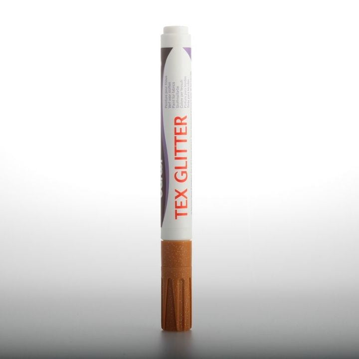 μαρκαδοροι για υφασμα DARWI TEX glitter 6ml | διαλεξτε το χρωμα
