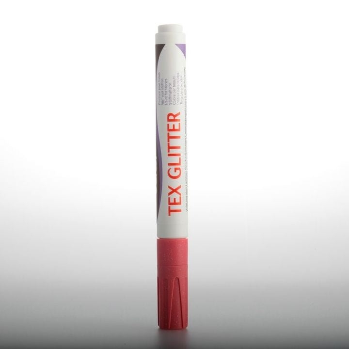 μαρκαδοροι για υφασμα DARWI TEX glitter 6ml | διαλεξτε το χρωμα