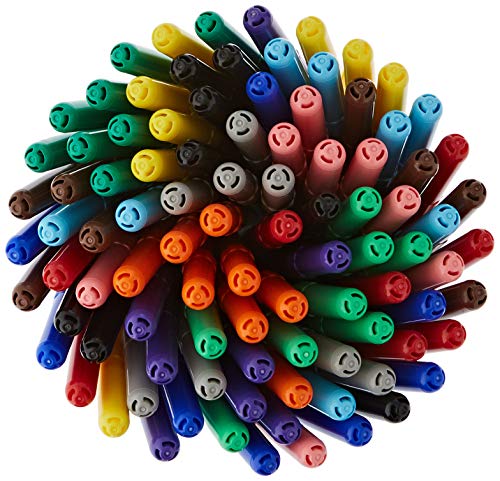 Μαρκαδόροι GIOTTO Turbo Color λεπτοί 96 τμχ