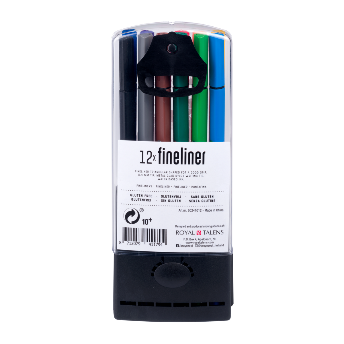 Μαρκαδόροι λεπτοί Bruynzeel Fineliner 0,4 mm