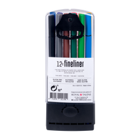 Μαρκαδόροι λεπτοί Bruynzeel Fineliner 0,4 mm