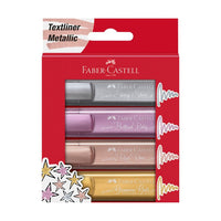 Μαρκαδόροι μεταλλικοί Faber-Castell – 4 τμχ