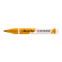Μαρκαδορος ακουαρελας Ecoline brush pen | διαλεξτε αποχρωση - Βαθύ Κίτρινο 202