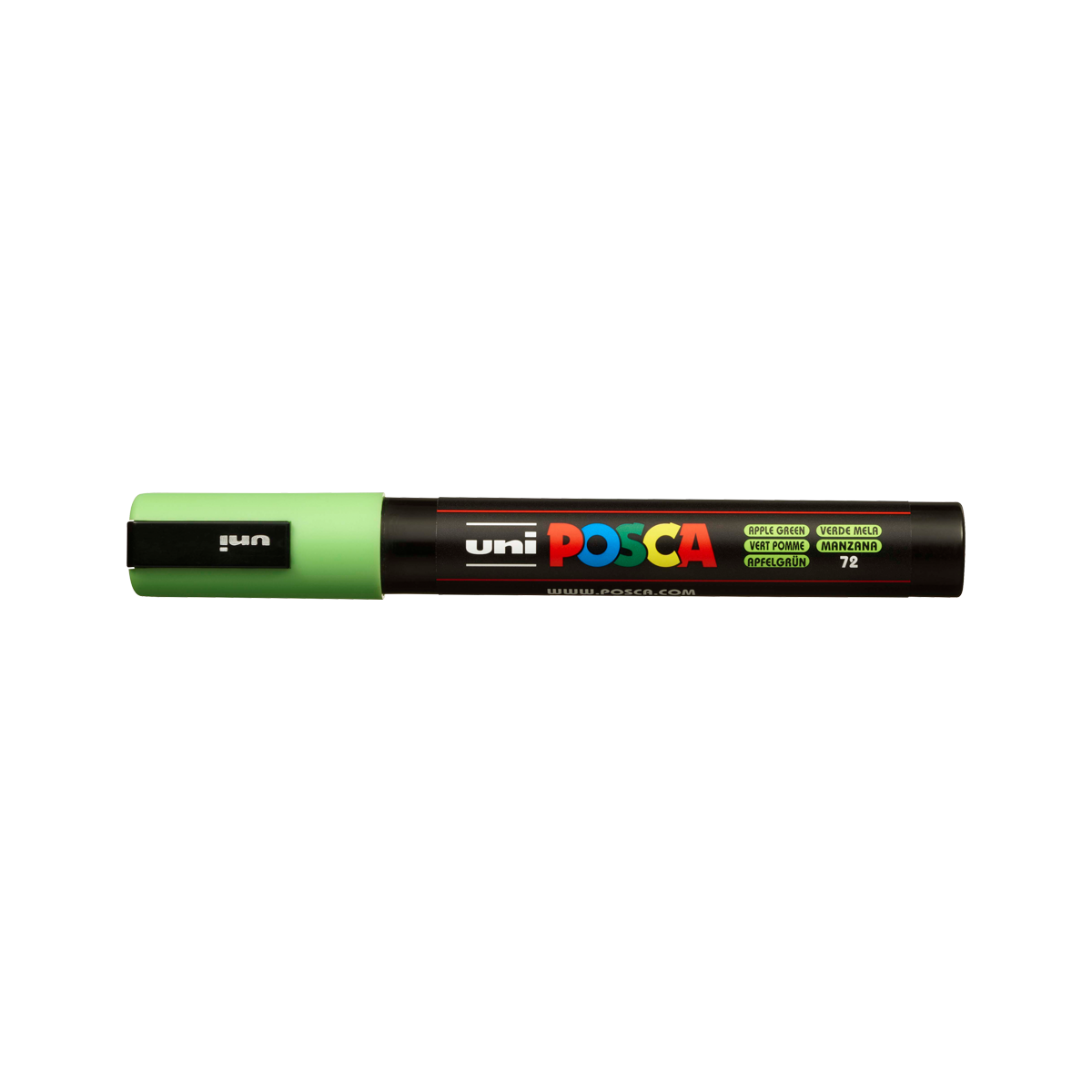 Μαρκαδόρος ακρυλικού Posca PC-5M, 1,8 – 2,5 mm, πράσινο μήλο (72)