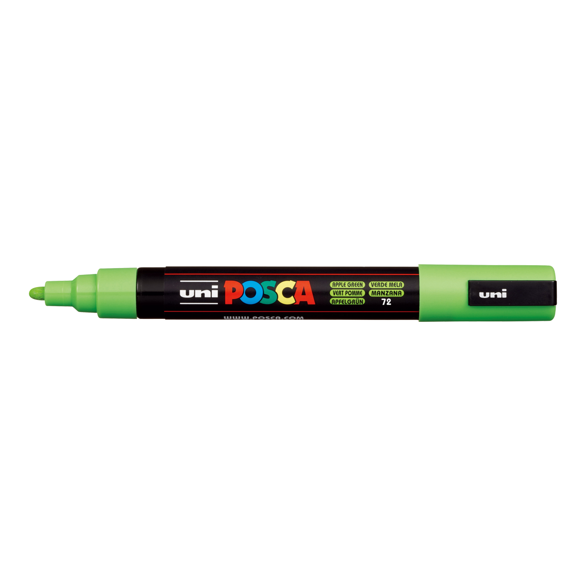 Μαρκαδόρος ακρυλικού Posca PC-5M, 1,8 – 2,5 mm, πράσινο μήλο (72)