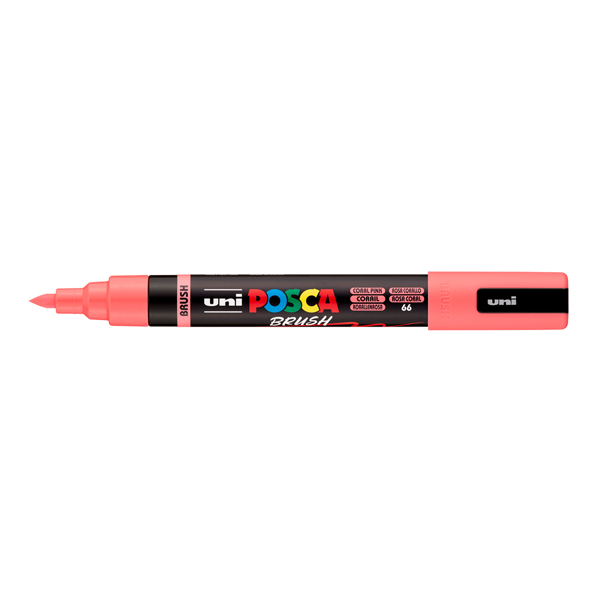 Μαρκαδόρος Posca PC-5BR, 1 – 4 mm, Κοραλί Ροζ (66)