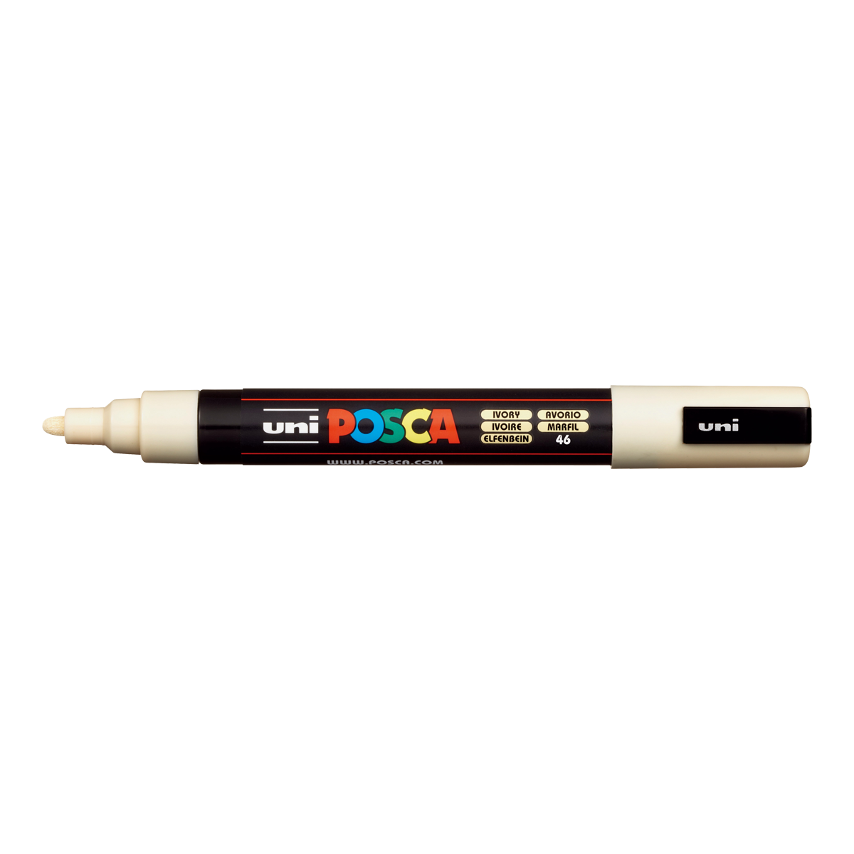 Μαρκαδόρος Posca PC-5M, 1,8 – 2,5 mm, κρεμ