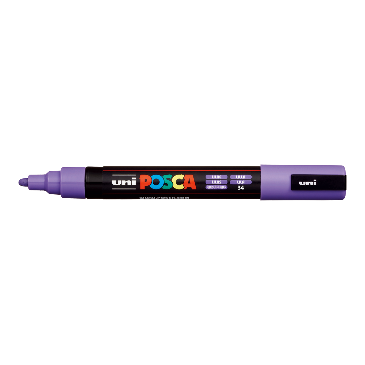 Μαρκαδόρος Posca PC-5M, 1,8 – 2,5 mm, λιλά (34)