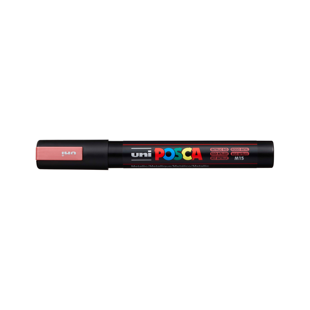 Μαρκαδόρος Posca PC-5M, 1,8 – 2,5 mm, μεταλλικό κόκκινο (M15)